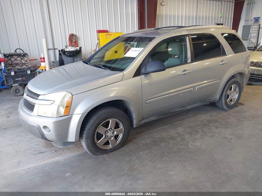 2005 CHEVROLET EQUINOX SPORT UTILITY VEHICLE 3.4L V-6 REGULAR , 185HP