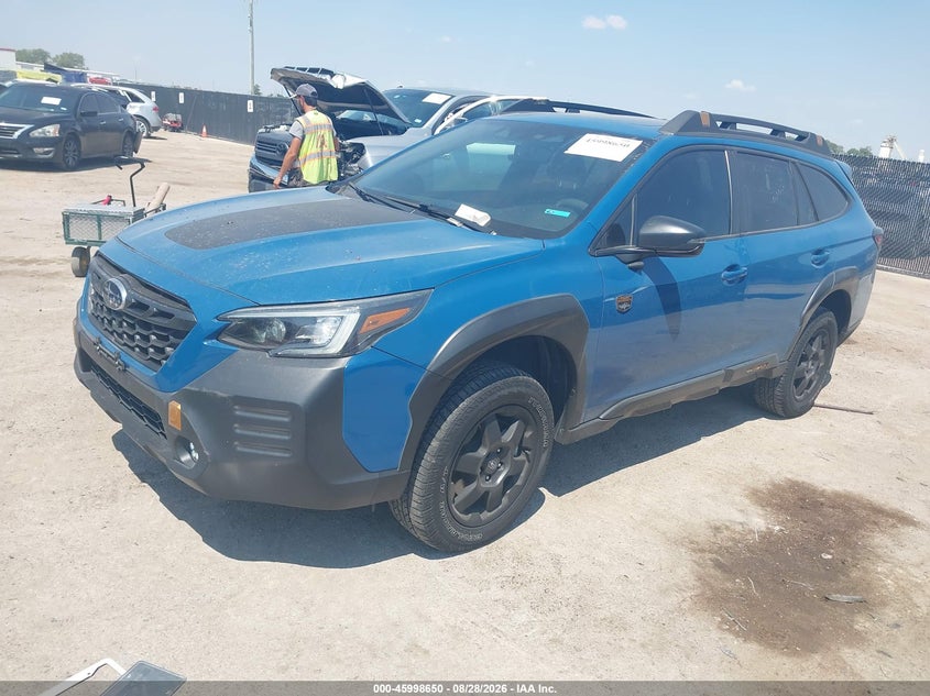 2023 Subaru Outback, Rear, IAAI, VIN 4S4BTGUD6P3176593 — photo 2