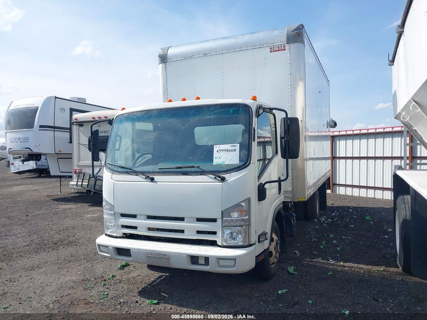 2015 Isuzu NPR, Rear, IAAI, VIN JALC4W16XF7004174 — photo 2