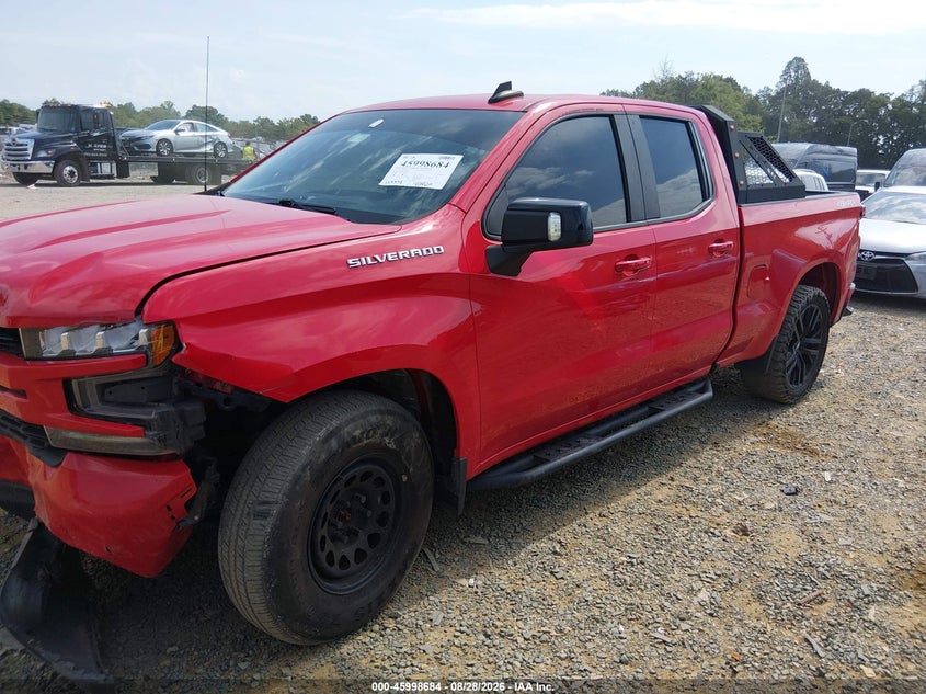 2019 Chevrolet Silverado, Front End, IAAI, VIN 1GCRYEED8KZ365033 — photo 2