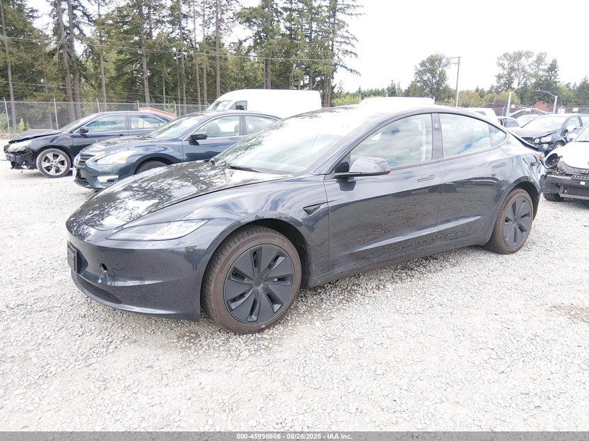 TESLA MODEL 3 2025 VIN 5YJ3E1EA1SF002396
