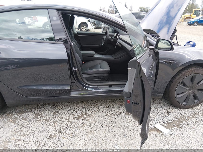 TESLA MODEL 3 2025 VIN 5YJ3E1EA1SF002396