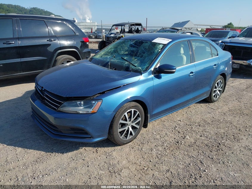 2017 Volkswagen Jetta, Удар спереди, IAAI, VIN 3VWDB7AJ2HM306151 — фото 2