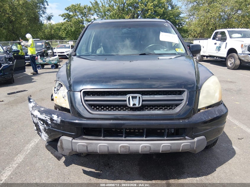 HONDA PILOT 2003 VIN 2HKYF18533H512866