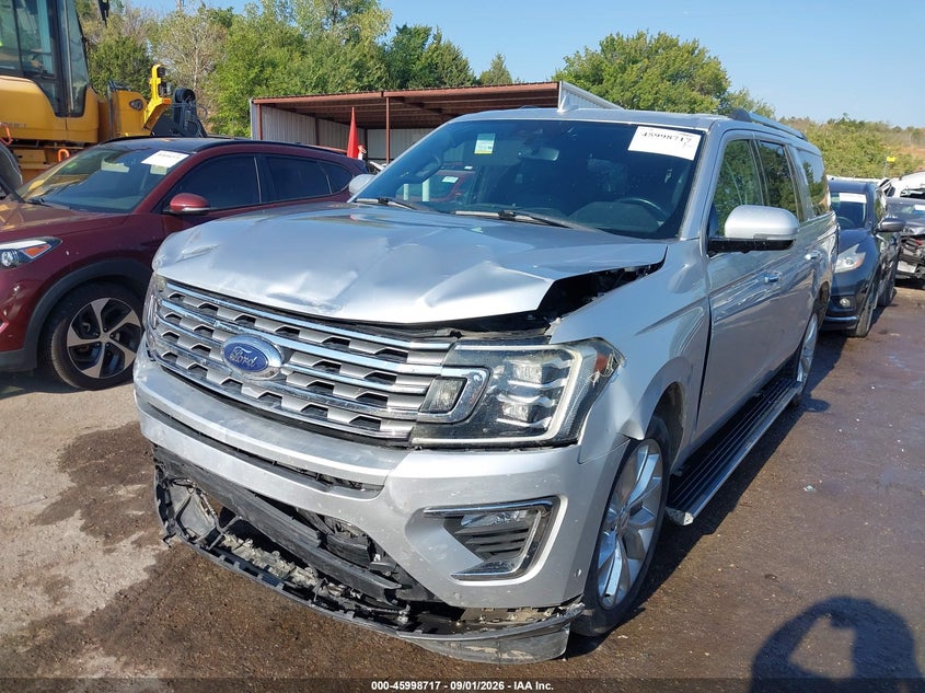 Vin: 1fmjk1kt1kea18309, lot: 46498062, ford expedition max limited 20192