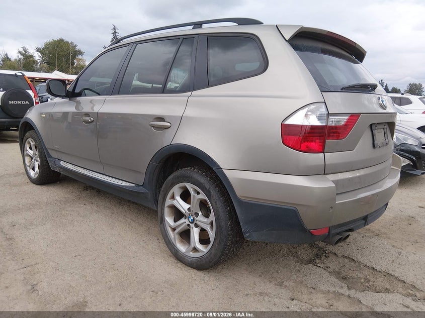 BMW X3 2010 VIN WBXPC9C40AWJ36705