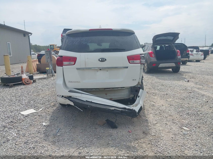 KIA SEDONA 2017 VIN KNDMC5C18H6272766