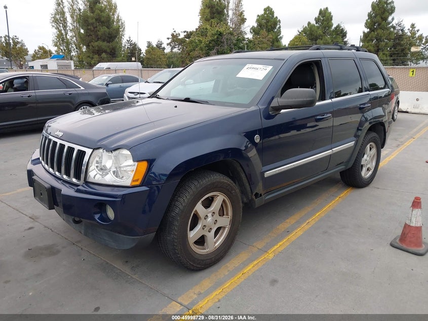 2005 Jeep Grand Cherokee Limited, Обычный износ, IAAI, VIN 1J8HR58235C685444 — фото 2