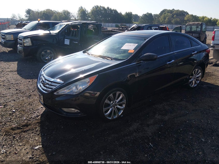 2012 Hyundai Sonata, Правый зад, IAAI, VIN 5NPEC4AC6CH433505 — фото 2