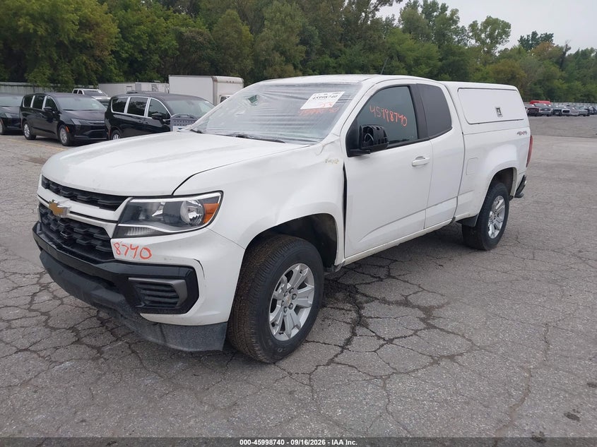 CHEVROLET COLORADO 2022 VIN 1GCHTCEA6N1295412