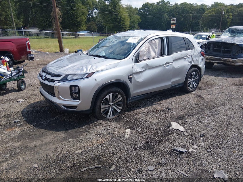 2023 Mitsubishi Outlander, All Over, IAAI, VIN JA4ARUAUXPU016271 — photo 2