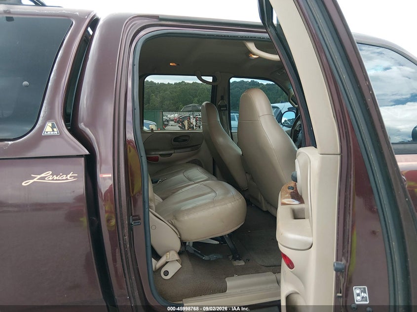 2001 FORD F-150 PICKUP 5.4L V-8 REGULAR , 260HP