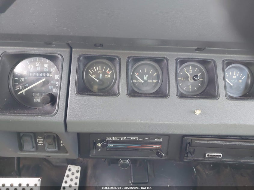 1988 JEEP WRANGLER auction photo 7