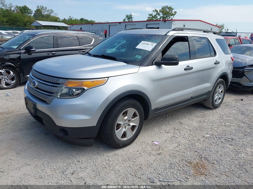 2014 Ford Explorer, Удар сзади, IAAI, VIN 1FM5K7B85EGA02266 — фото 2