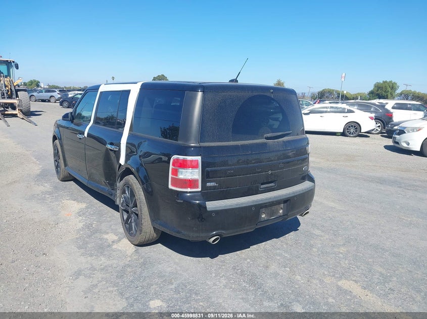 Vin: 2fmgk5c87gba17325, lot: 46498177, ford flex sel 20163