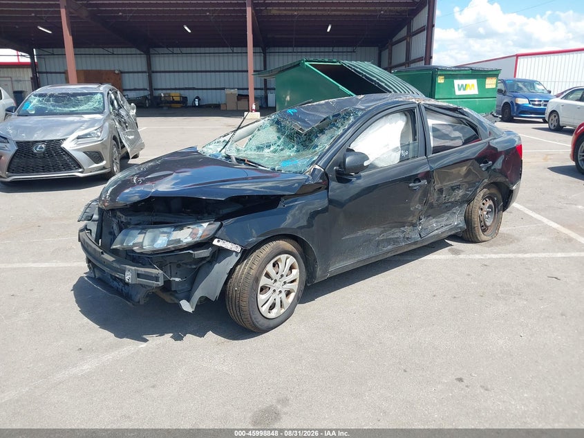2010 Kia Forte, По колу, IAAI, VIN KNAFU4A2XA5063730 — фото 2