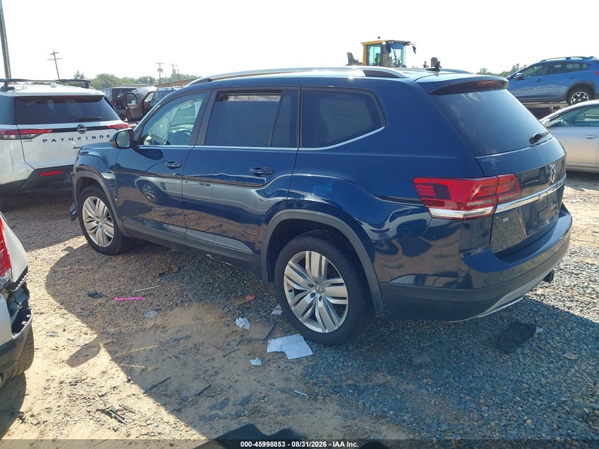 VOLKSWAGEN ATLAS 2019 VIN 1V2UR2CAXKC606283