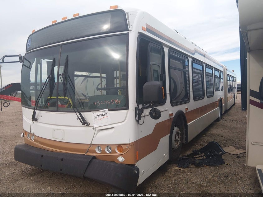 2007 NEW FLYER TRANSIT BUS auction photo 2