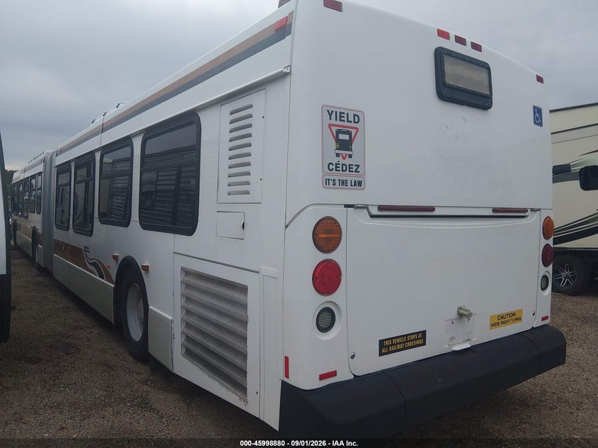 2007 NEW FLYER TRANSIT BUS auction photo 3