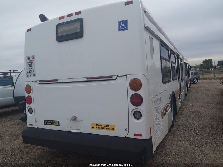 2007 NEW FLYER TRANSIT BUS auction photo 4