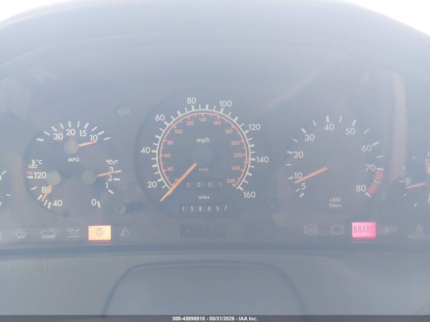 1991 MERCEDES-BENZ 300 SL CABRIO 3.0L I6 FI F