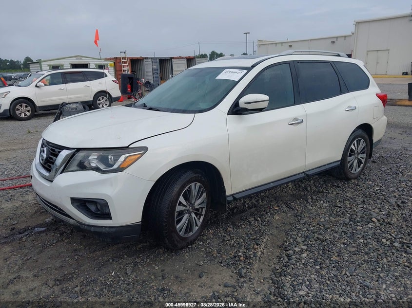 Vin: 5n1dr2mn2hc632822, lot: 46498272, nissan pathfinder sl 20172