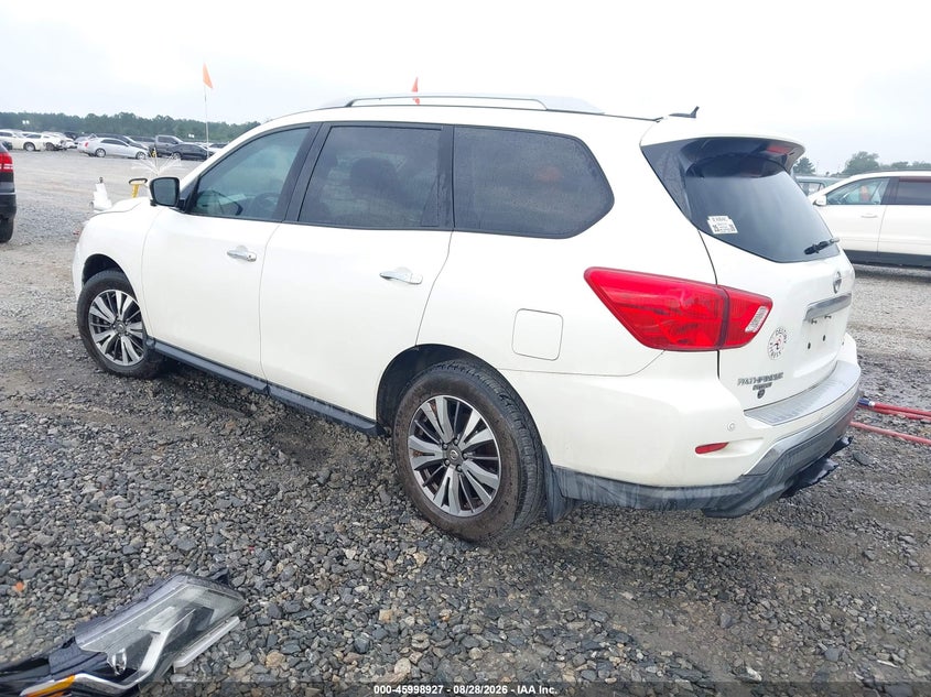 NISSAN PATHFINDER 2017 VIN 5N1DR2MN2HC632822