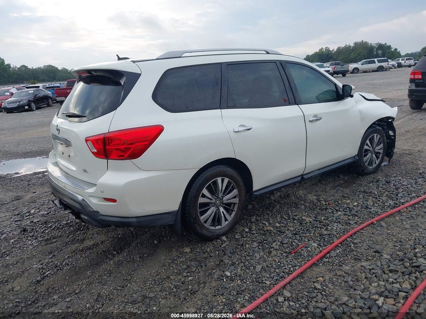 Vin: 5n1dr2mn2hc632822, lot: 46498272, nissan pathfinder sl 20174