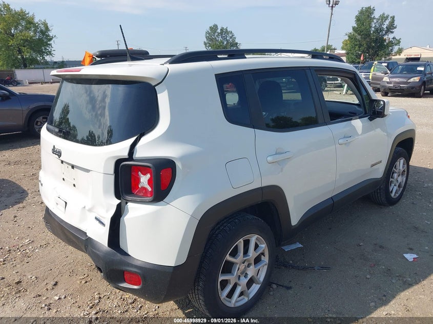Vin: zacnjbbb3lpl29543, lot: 46498274, jeep renegade latitude 4x4 20204