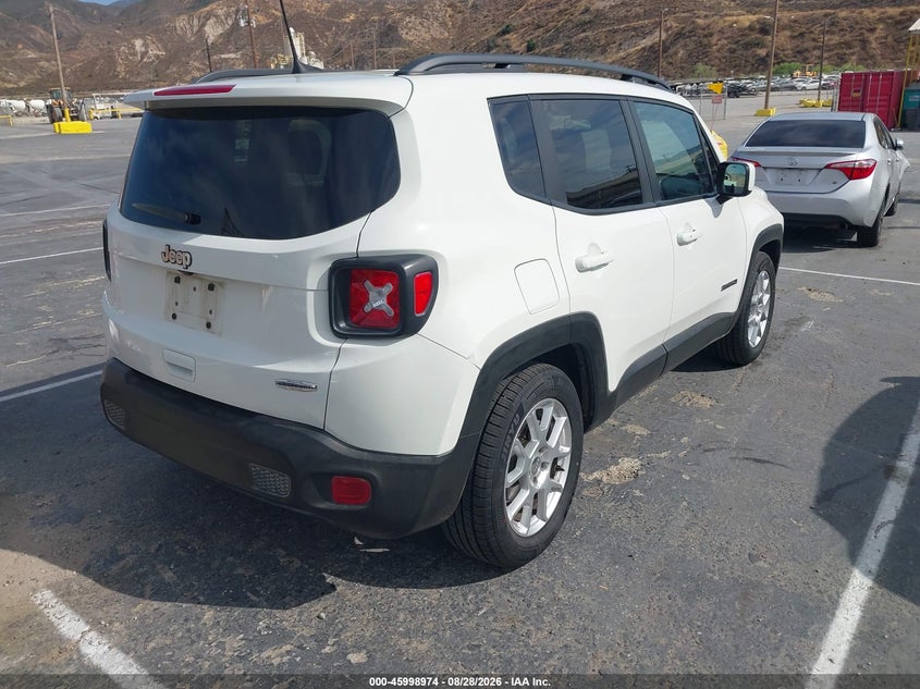 Vin: zacnjabb7lpl40474, lot: 46498319, jeep renegade latitude fwd 20204
