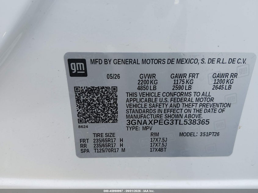 Фото 9 - CHEVROLET EQUINOX