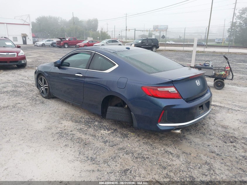Vin: 1hgct2b07ga005389, lot: 46498370, honda accord touring 20163