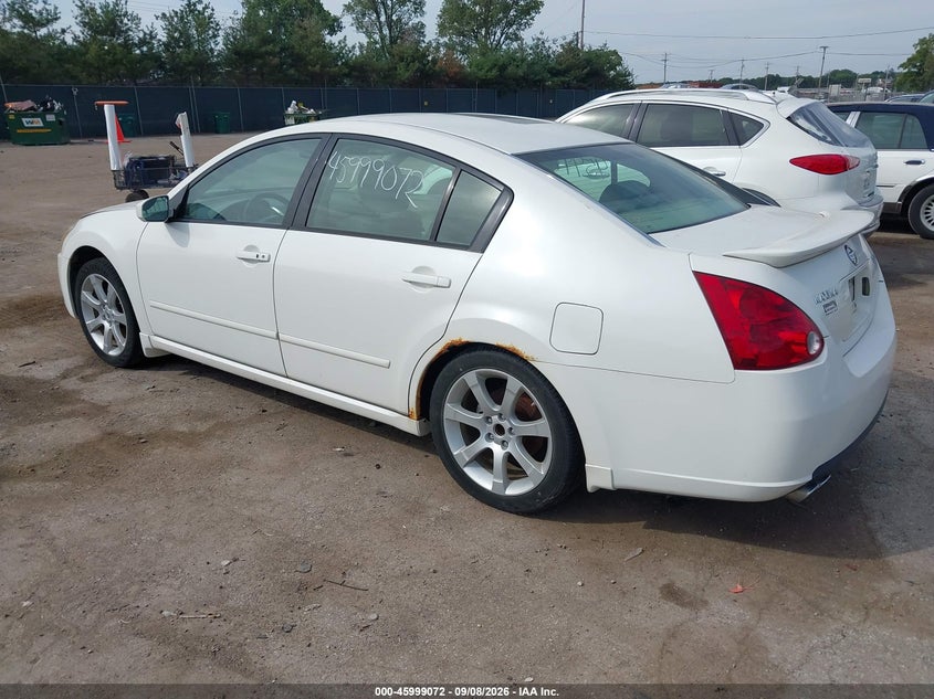 NISSAN MAXIMA 2007 VIN 1N4BA41E07C850989