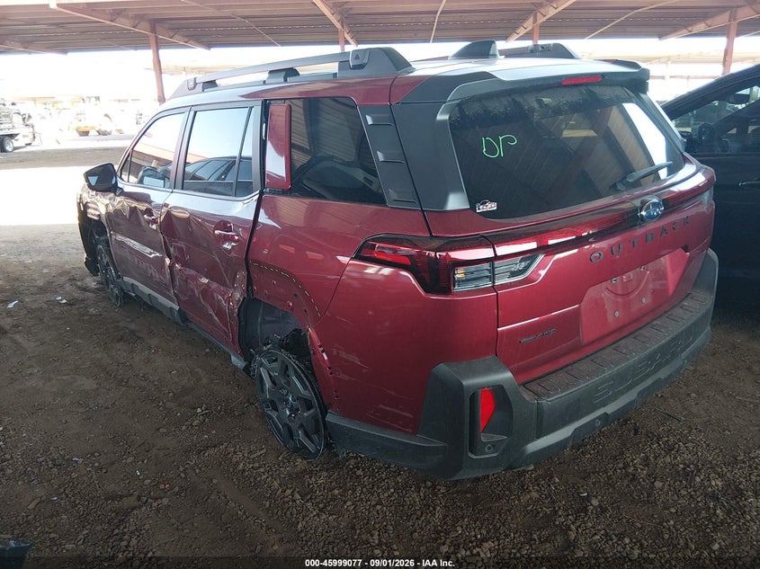 SUBARU OUTBACK 2026 VIN JF2BUPBD1TY496343