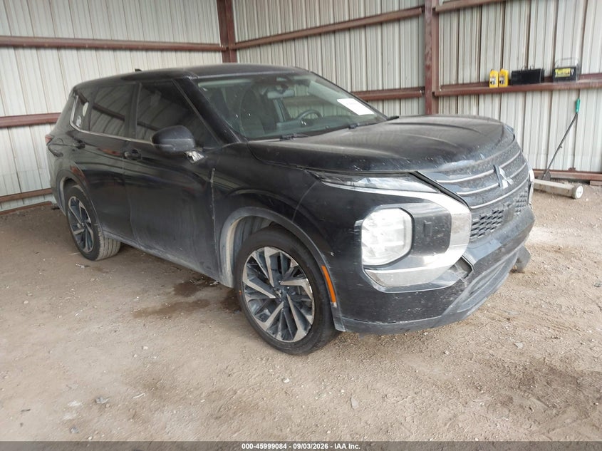 Vin: ja4j4ta81nz045279, lot: 46498429, mitsubishi outlander es 2.5 s-awc 20221