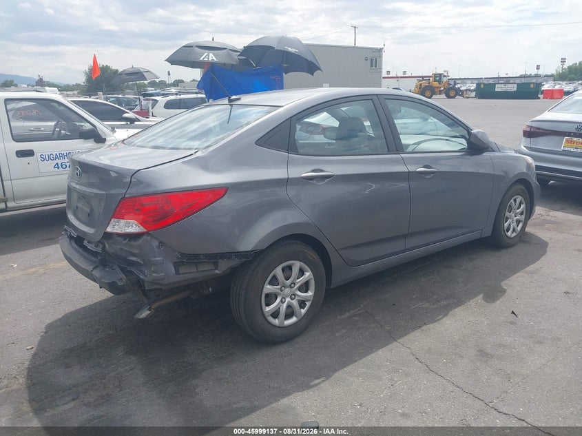 2013 HYUNDAI ACCENT auction photo 4