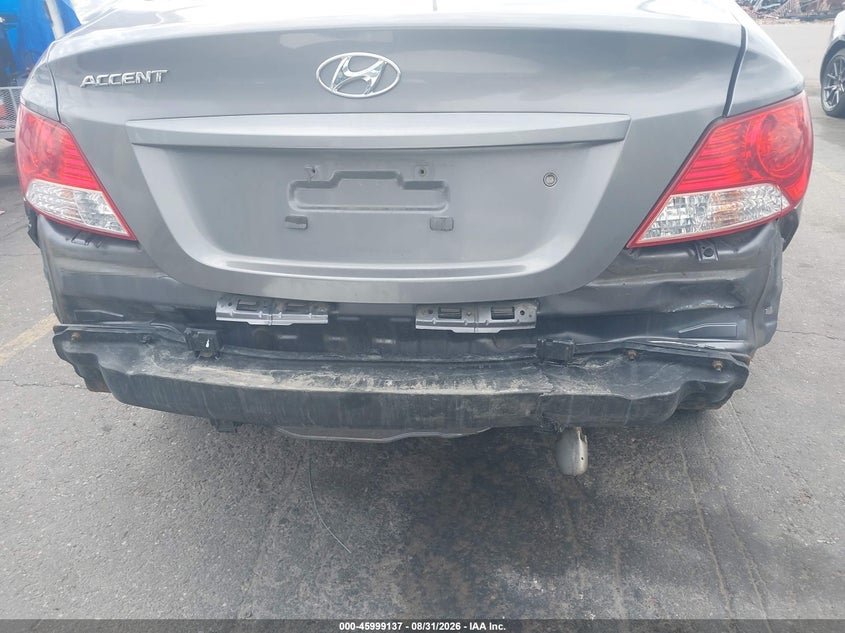 2013 HYUNDAI ACCENT auction photo 6