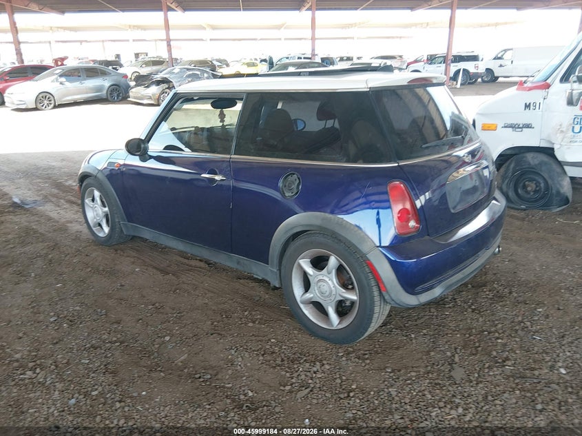 MINI COOPER 2006 VIN WMWRC33506TK64752