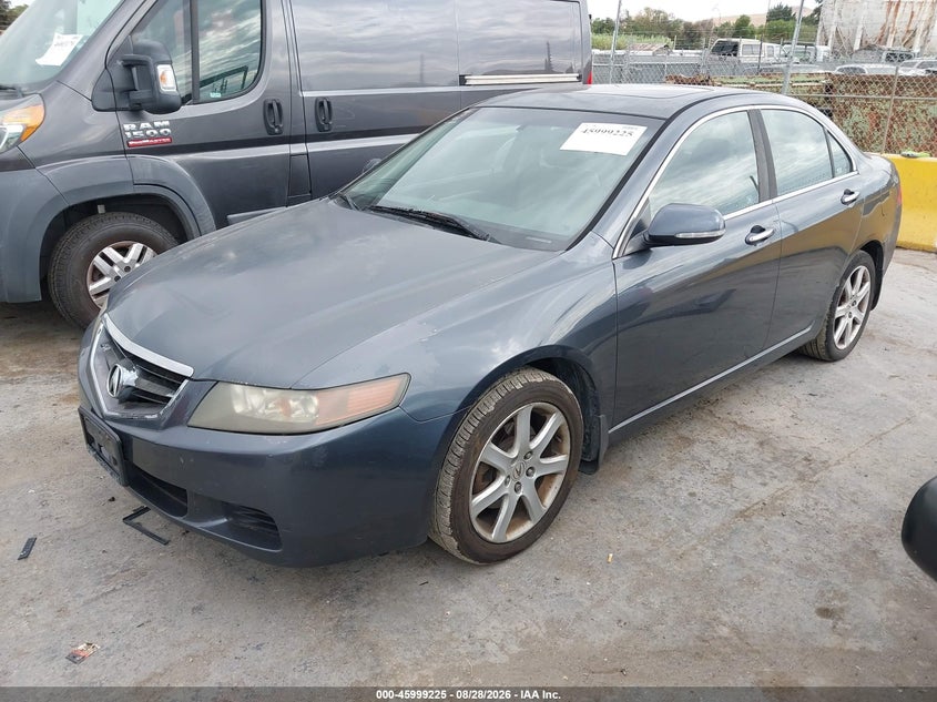 2005 Acura TSX, Normal Wear & Tear, IAAI, VIN JH4CL96915C028022 — photo 2