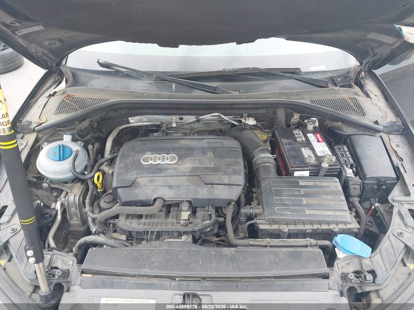 2015 AUDI A3 SEDAN 2.0L I-4 DI, DOHC, VVT, TURBO, PREMIUM , 220HP