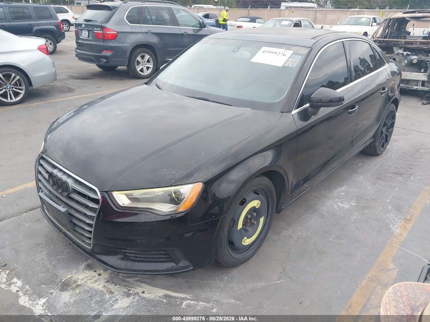 2015 AUDI A3 SEDAN 2.0L I-4 DI, DOHC, VVT, TURBO, PREMIUM , 220HP