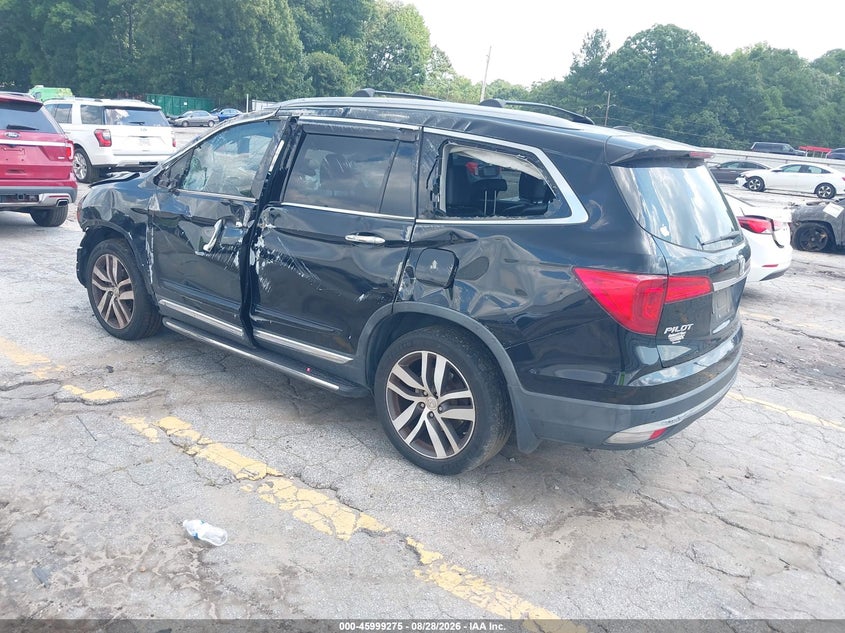 Vin: 5fnyf5h92hb010852, lot: 46498621, honda pilot touring 20173