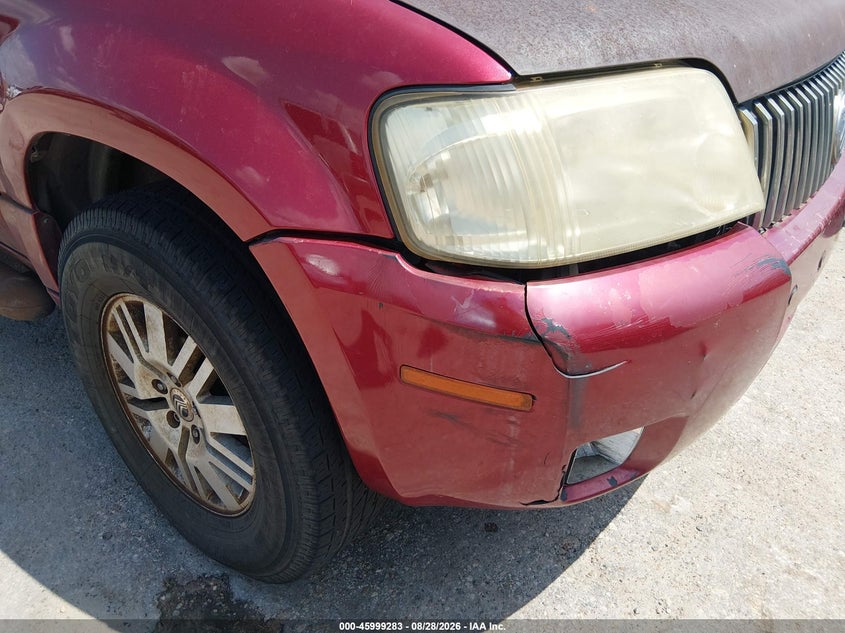 MERCURY MARINER 2005 VIN 4M2YU56105DJ11484