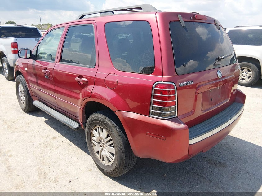 MERCURY MARINER 2005 VIN 4M2YU56105DJ11484