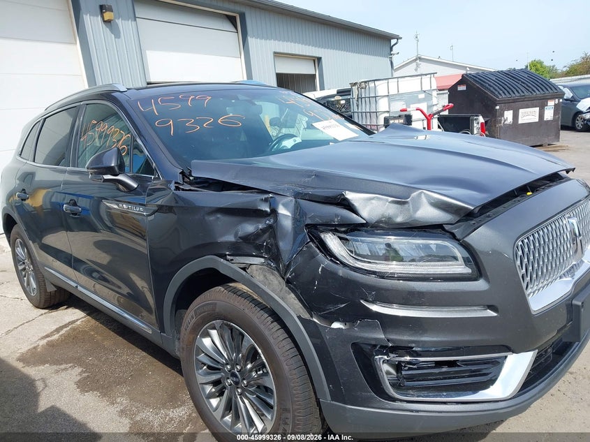 LINCOLN NAUTILUS 2020 VIN 2LMPJ8J90LBL08943