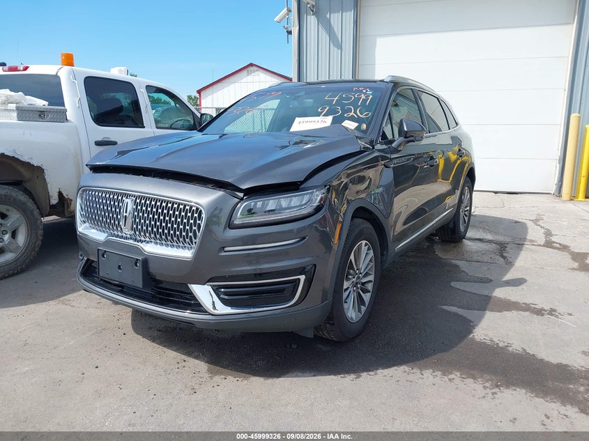 LINCOLN NAUTILUS 2020 VIN 2LMPJ8J90LBL08943