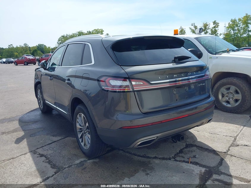 LINCOLN NAUTILUS 2020 VIN 2LMPJ8J90LBL08943
