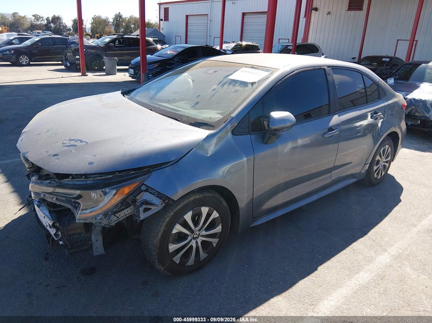 Vin: jtdeamde3n3005814, lot: 46498678, toyota corolla hybrid le 20222