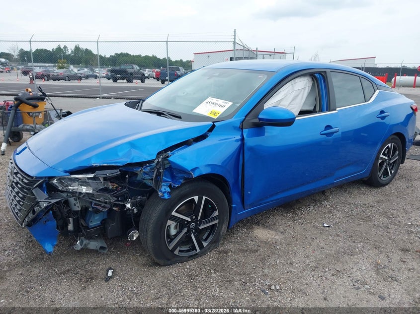 Vin: 3n1ab8cv6sy380672, lot: 46498705, nissan sentra sv 20252