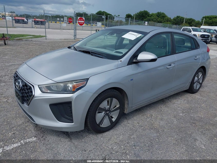 Vin: kmhc65lc8lu218131, lot: 46498841, hyundai ioniq hybrid blue 20202
